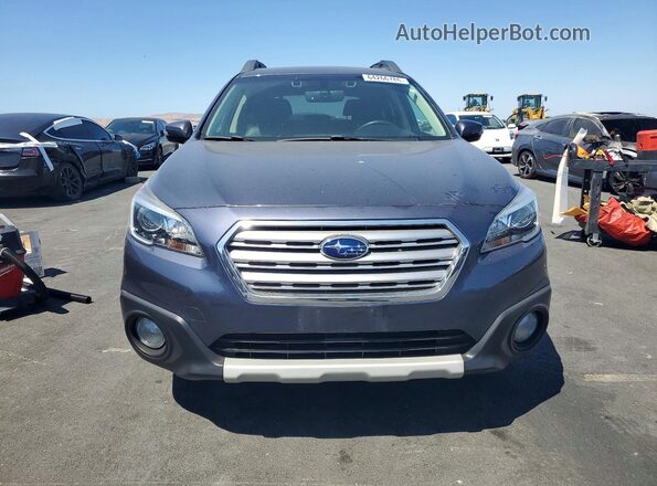 4S4BSANC8H3355869 2017 SUBARU OUTBACK Gray Widok z przodu