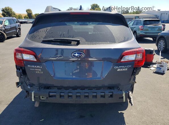 4S4BSANC8H3355869 2017 SUBARU OUTBACK Gray Widok z tyłu