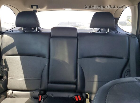4S4BSANC8H3355869 2017 SUBARU OUTBACK Gray Widok tylnych siedzeń