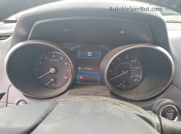 4S4BSANC8H3404603 2017 SUBARU OUTBACK Белый Вид щитка приборов