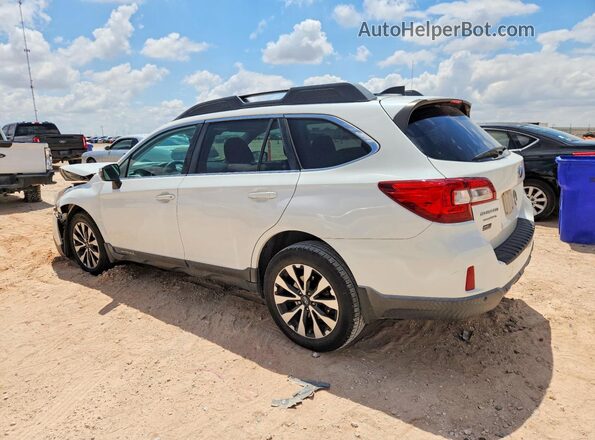 4S4BSANC8H3408652 2017 SUBARU OUTBACK White Tył lewy