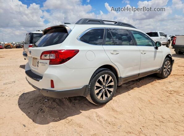 4S4BSANC8H3408652 2017 SUBARU OUTBACK White Tył prawy