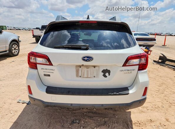 4S4BSANC8H3408652 2017 SUBARU OUTBACK White Widok z tyłu