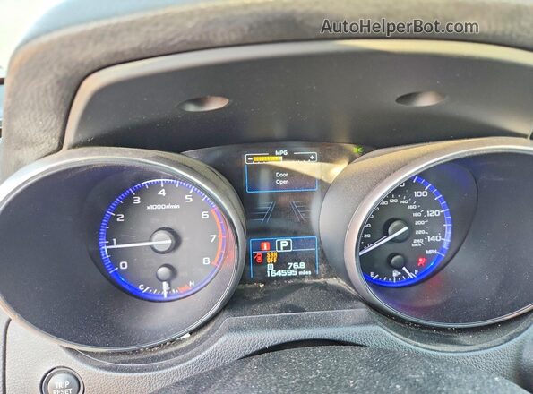 4S4BSANC8J3260993 2018 SUBARU OUTBACK Charcoal Widok zestawu wskaźników