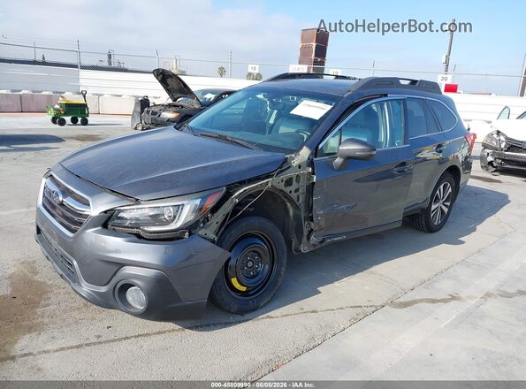 4S4BSANC8J3304491 2018 SUBARU OUTBACK Gray Front left