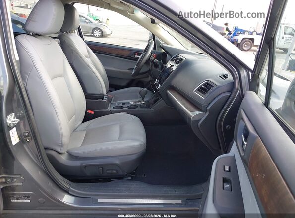 4S4BSANC8J3304491 2018 SUBARU OUTBACK Gray Front interior view