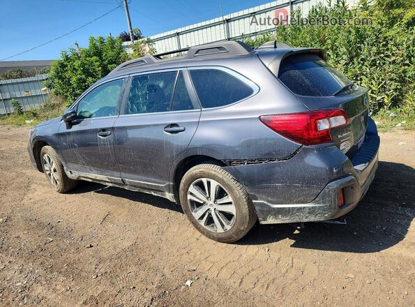 4S4BSANC8K3242236 2019 SUBARU OUTBACK Gray Trasero izquierdo