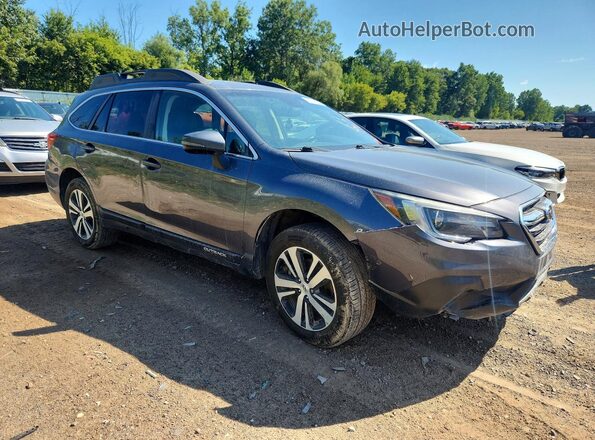 4S4BSANC8K3242236 2019 SUBARU OUTBACK Gray Delantero derecho