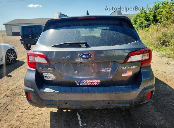 4S4BSANC8K3242236 2019 SUBARU OUTBACK Gray Vista trasera