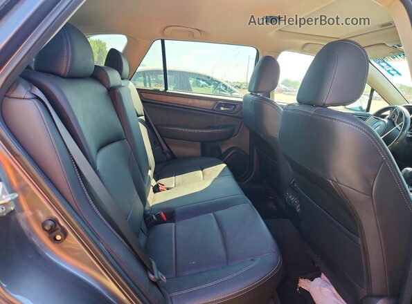 4S4BSANC8K3242236 2019 SUBARU OUTBACK Gray Vista interior trasera
