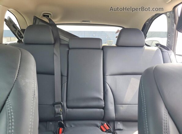 4S4BSANC8K3245752 2019 SUBARU OUTBACK Silver Вид задніх сидінь