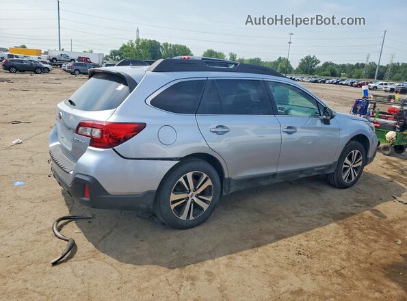 4S4BSANC8K3245752 2019 SUBARU OUTBACK Silver Задня права чверть