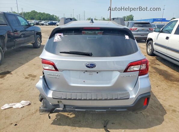 4S4BSANC8K3245752 2019 SUBARU OUTBACK Silver Вид ззаду