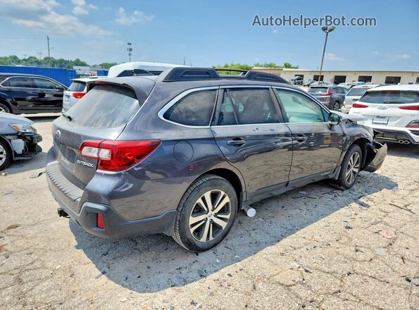 4S4BSANC8K3248733 2019 SUBARU OUTBACK Серый Задняя правая четверть