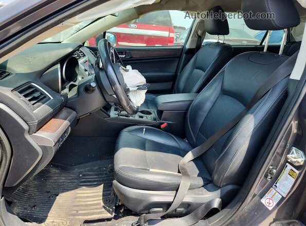 4S4BSANC8K3248733 2019 SUBARU OUTBACK Серый Вид салона спереди