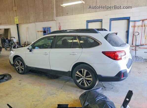 4S4BSANC8K3259375 2019 SUBARU OUTBACK Белый Задняя левая четверть