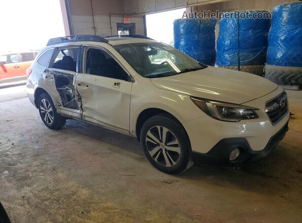 4S4BSANC8K3259375 2019 SUBARU OUTBACK Белый Передняя правая четверть