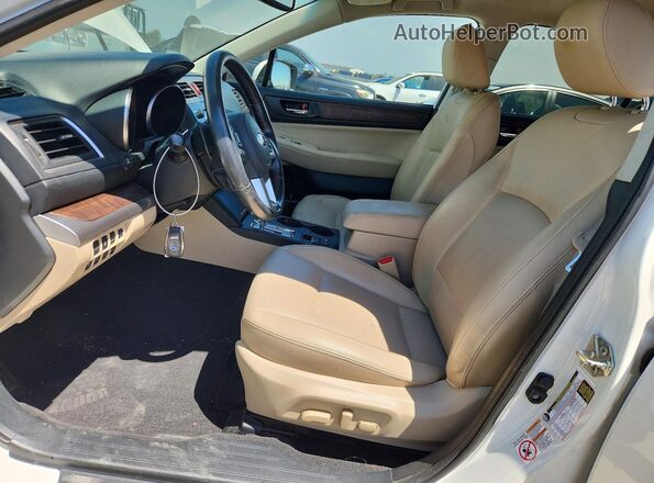 4S4BSANC9G3270232 2016 SUBARU OUTBACK White Սալոնի դիմացի տեսք