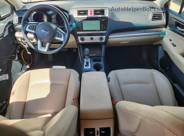 4S4BSANC9G3270232 2016 SUBARU OUTBACK White Առջևի վահանակի տեսք