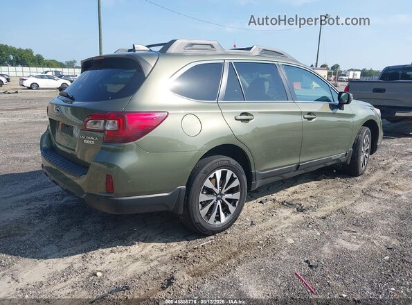 4S4BSANC9H3291230 2017 SUBARU OUTBACK Green უკანა მარჯვენა