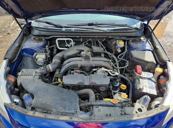 4S4BSANC9H3383096 2017 SUBARU OUTBACK Blue Engine compartment view