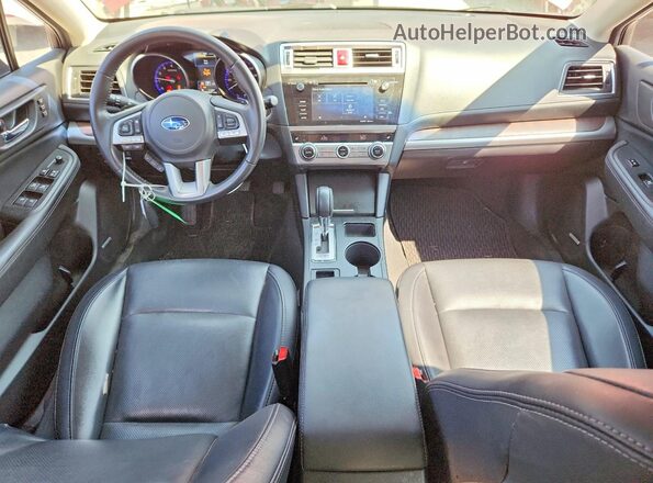 4S4BSANC9H3399217 2017 SUBARU OUTBACK Maroon Widok deski rozdzielczej