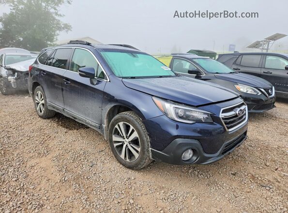 4S4BSANC9J3265393 2018 SUBARU OUTBACK Синий Передняя правая четверть