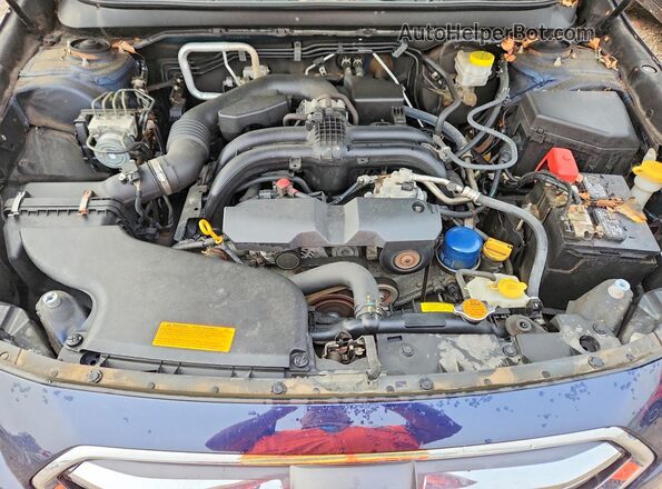4S4BSANC9J3265393 2018 SUBARU OUTBACK Синий Вид подкапотного пространства