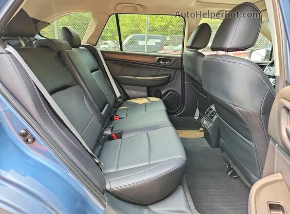 4S4BSANC9J3284848 2018 SUBARU OUTBACK Blue Вид задніх сидінь