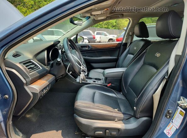 4S4BSANC9J3284848 2018 SUBARU OUTBACK Blue Вид салону спереду