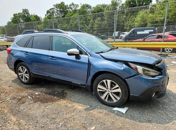 4S4BSANC9J3284848 2018 SUBARU OUTBACK Blue Передня права чверть