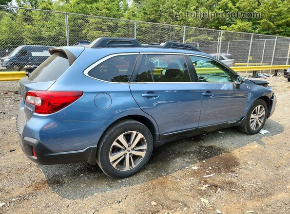 4S4BSANC9J3284848 2018 SUBARU OUTBACK Blue Задня права чверть