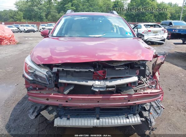 4S4BSANC9K3246313 2019 SUBARU OUTBACK Red ხელსაწყოთა პანელის ხედი