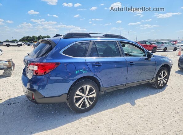 4S4BSANC9K3292711 2019 SUBARU OUTBACK Blue Tył prawy