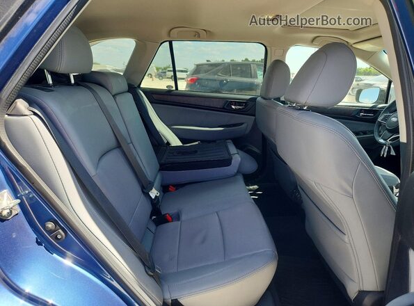 4S4BSANC9K3292711 2019 SUBARU OUTBACK Blue Widok tylnych siedzeń