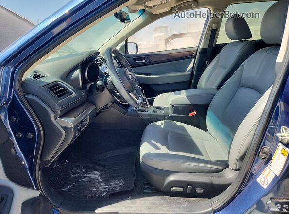 4S4BSANC9K3292711 2019 SUBARU OUTBACK Blue Widok wnętrza z przodu