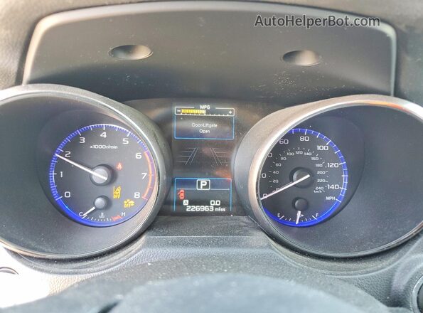 4S4BSANC9K3357766 2019 SUBARU OUTBACK Blue Vista del cuadro de instrumentos