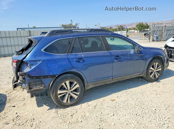 4S4BSANC9K3357766 2019 SUBARU OUTBACK Blue Trasero derecho