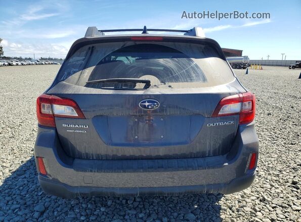 4S4BSANCXG3269588 2016 SUBARU OUTBACK Серый Вид сзади
