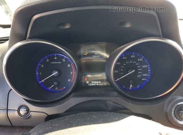 4S4BSANCXG3269588 2016 SUBARU OUTBACK Серый Вид щитка приборов