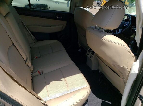 4S4BSANCXG3273639 2016 SUBARU OUTBACK Gold Սալոնի հետևի տեսք