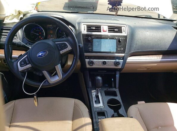 4S4BSANCXG3273639 2016 SUBARU OUTBACK Gold Առջևի վահանակի տեսք