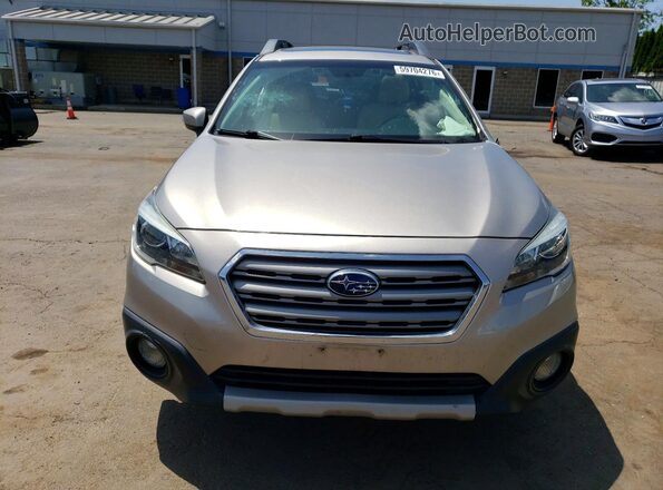 4S4BSANCXG3273639 2016 SUBARU OUTBACK Gold Դիմացի տեսք