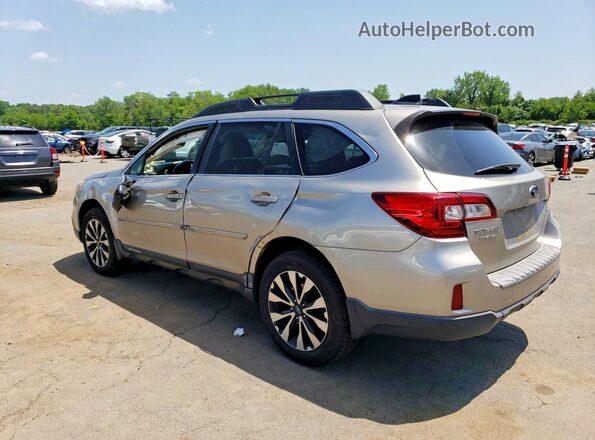 4S4BSANCXG3273639 2016 SUBARU OUTBACK Gold Հետևի ձախ