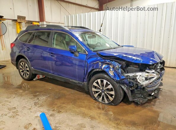 4S4BSANCXG3323472 2016 SUBARU OUTBACK Blue Przód prawy