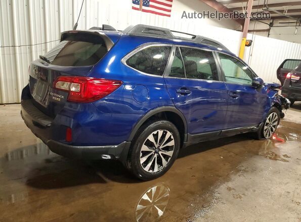 4S4BSANCXG3323472 2016 SUBARU OUTBACK Blue Tył prawy
