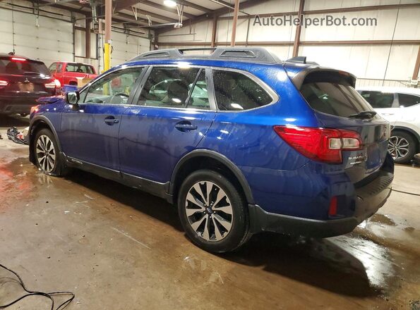 4S4BSANCXG3323472 2016 SUBARU OUTBACK Blue Tył lewy