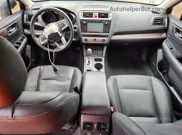 4S4BSANCXG3341065 2016 SUBARU OUTBACK Blue Dashboard view