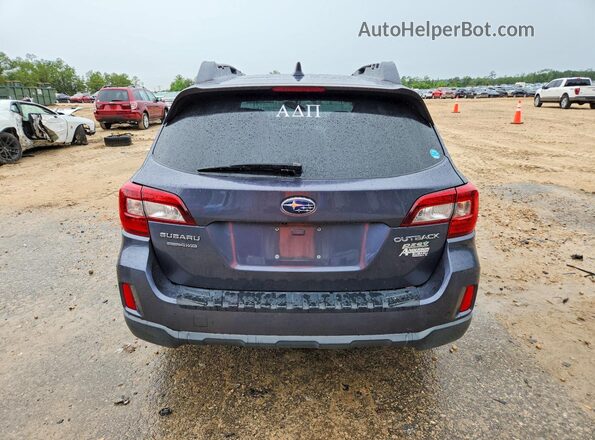 4S4BSANCXG3341065 2016 SUBARU OUTBACK Blue Rear view