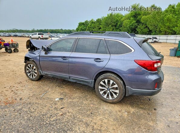 4S4BSANCXG3341065 2016 SUBARU OUTBACK Blue Rear left